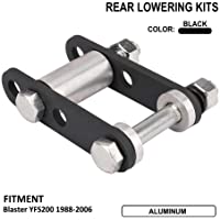JFG RACING Kit de bajada trasera de aluminio CNC ATV de 5 pulgadas de suspensión inferior para Yamaha Blaster YFS200…